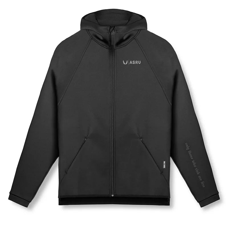 Loose Zipper Gym Hoodie