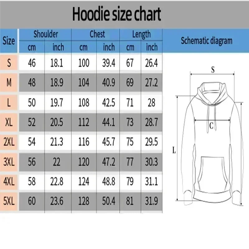 Graphic Cotton Hoodie