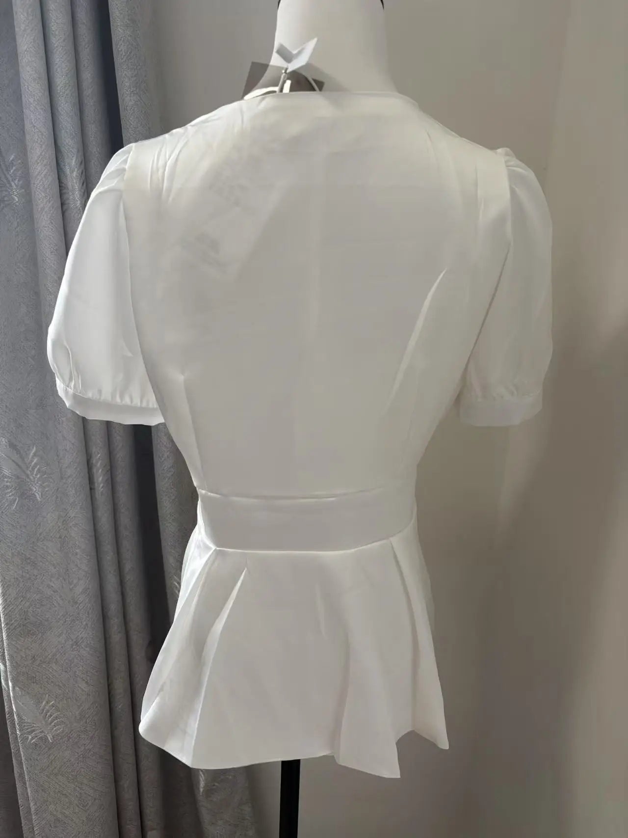 Elegant Retro Slim Blouse