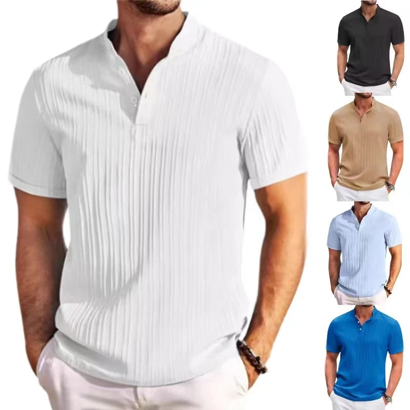 Striped Cotton Linen Shirt