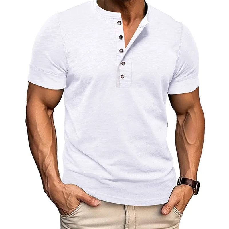 Button Detail Tee