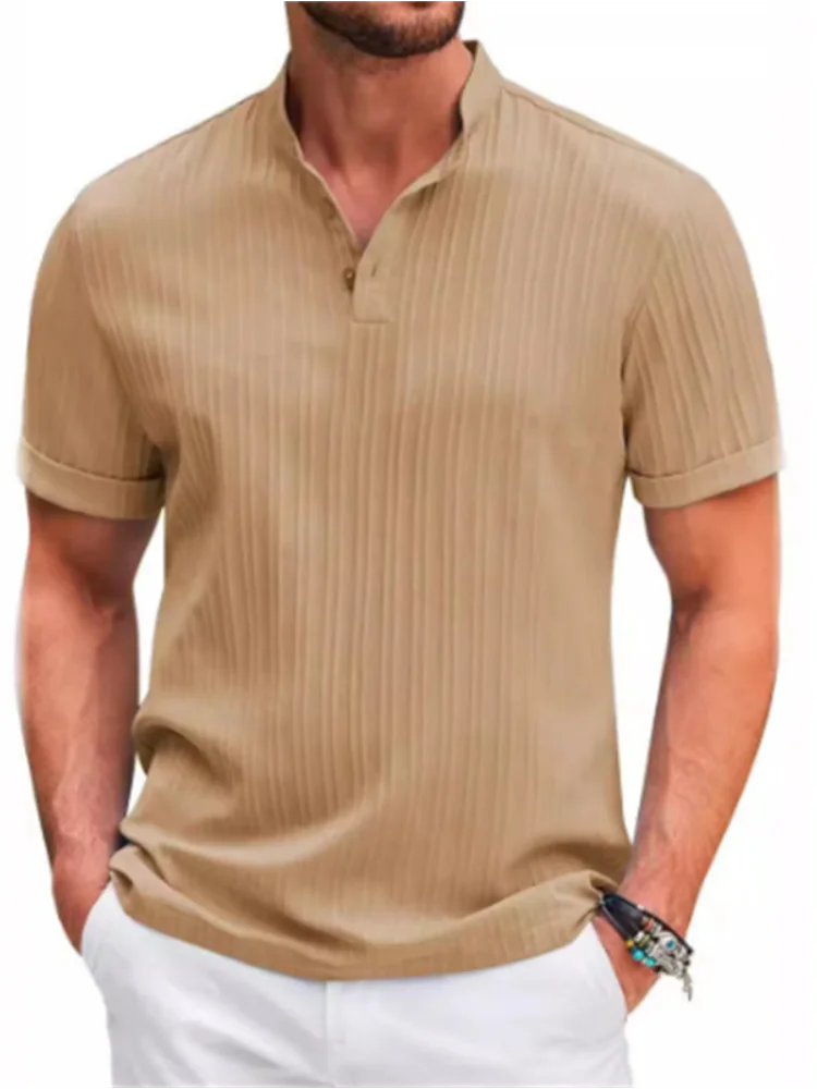 Striped Cotton Linen Shirt