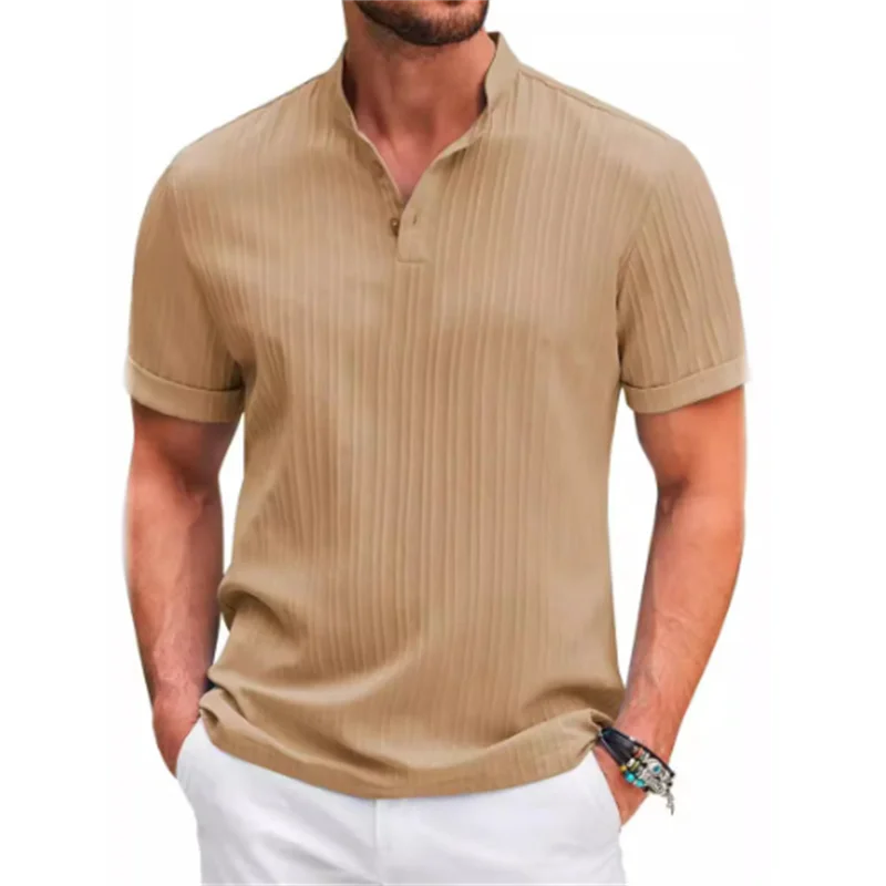 Striped Cotton Linen Shirt