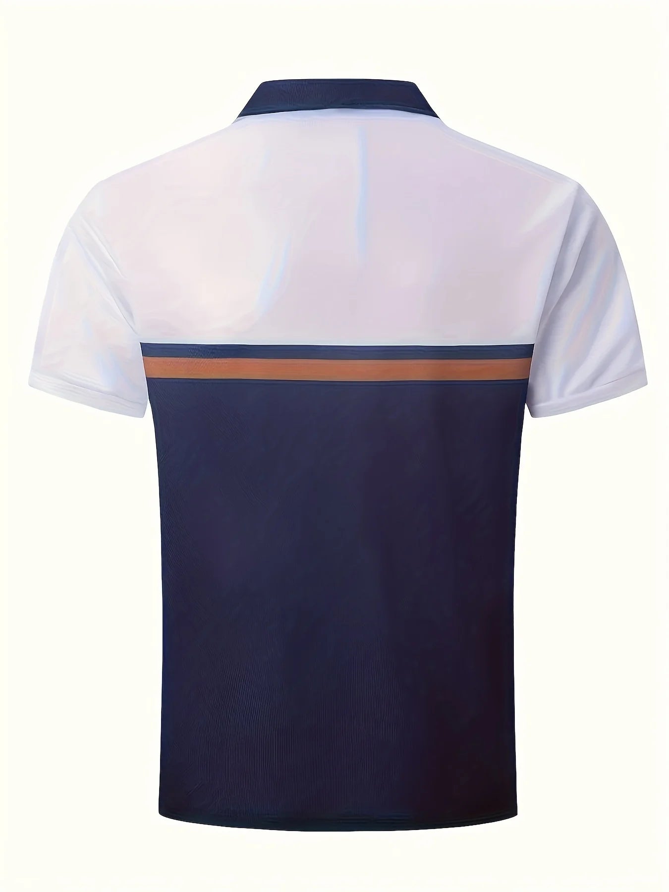 Casual Button Polo Shirt