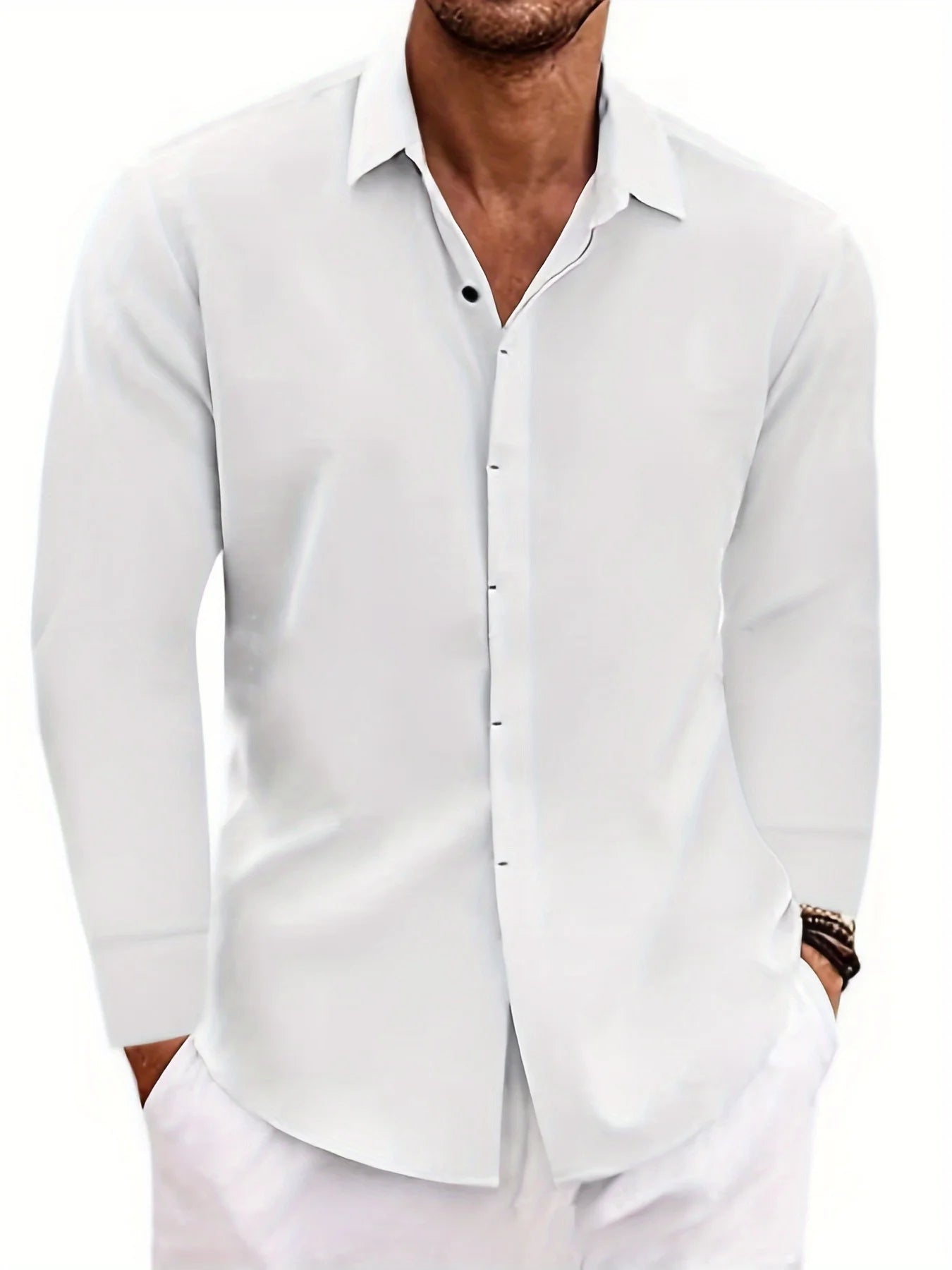 Loose Linen Cotton Shirt