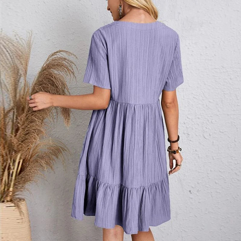 Vintage Elegant A-Line Dress