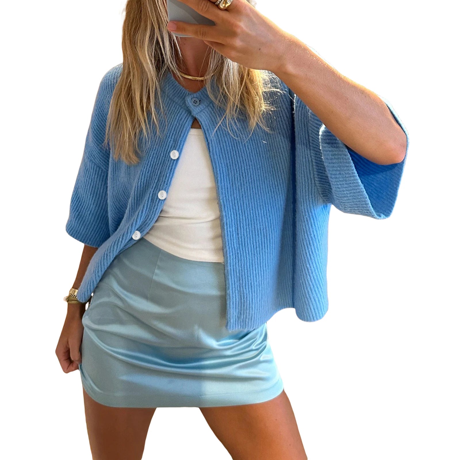 Classic V-Neck Cardigan