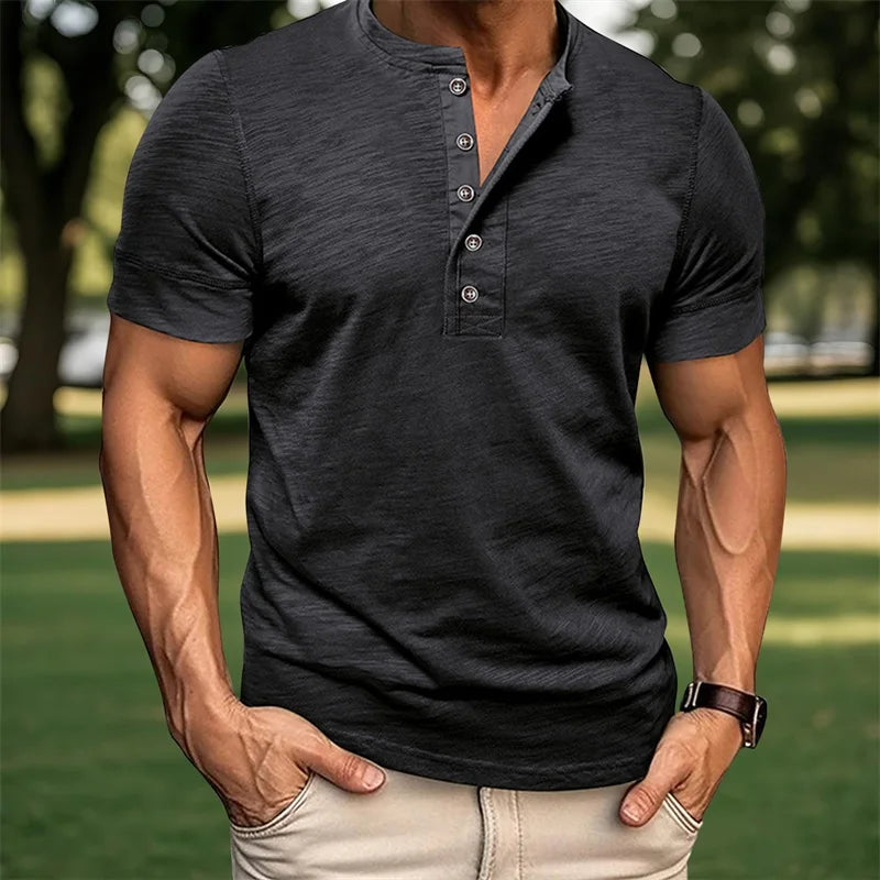 Button Detail Tee