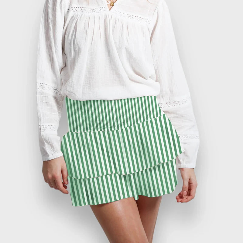 Indie Graphic Mini Skirt