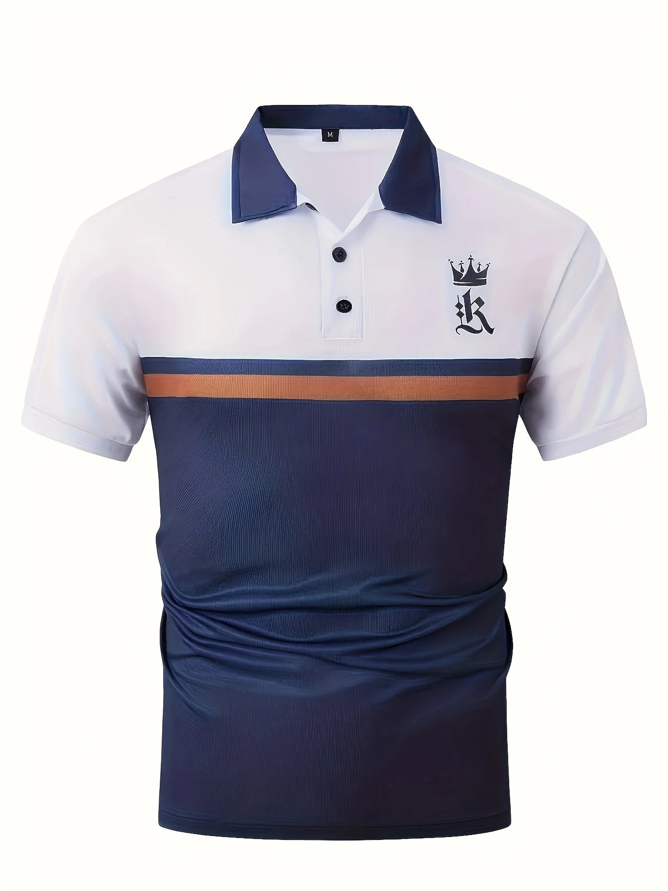 Casual Button Polo Shirt