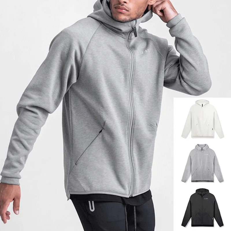 Loose Zipper Gym Hoodie