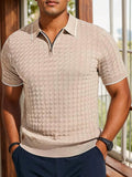 Half-Zip Knit Polo