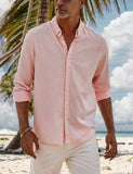 Cotton Linen Business Shirt