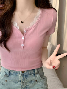 Sexy Lace Summer Top