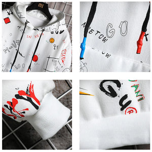 Anime Graffiti Hoodie