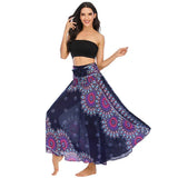 Boho Floral Long Skirt
