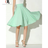 High Waist Pleated Skirt