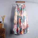 Bohemian Chiffon Long Skirt