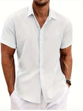 Hemp Lapel Summer Shirt