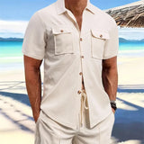 Solid Summer Button-Down