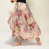 Bohemian Chiffon Long Skirt