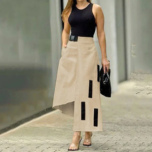Asymmetric A-Line Skirt