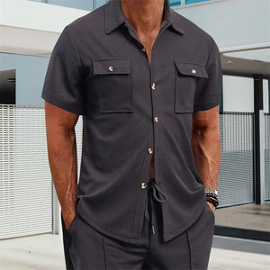 Solid Summer Button-Down