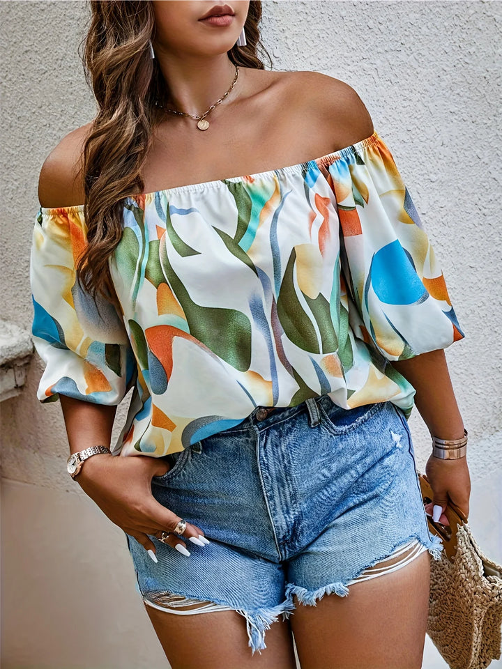 Elegant Off-Shoulder Top