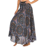Boho Floral Long Skirt