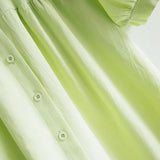 Blue Korean Spring Blouse