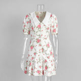 Elegant Puff Sleeve Dress