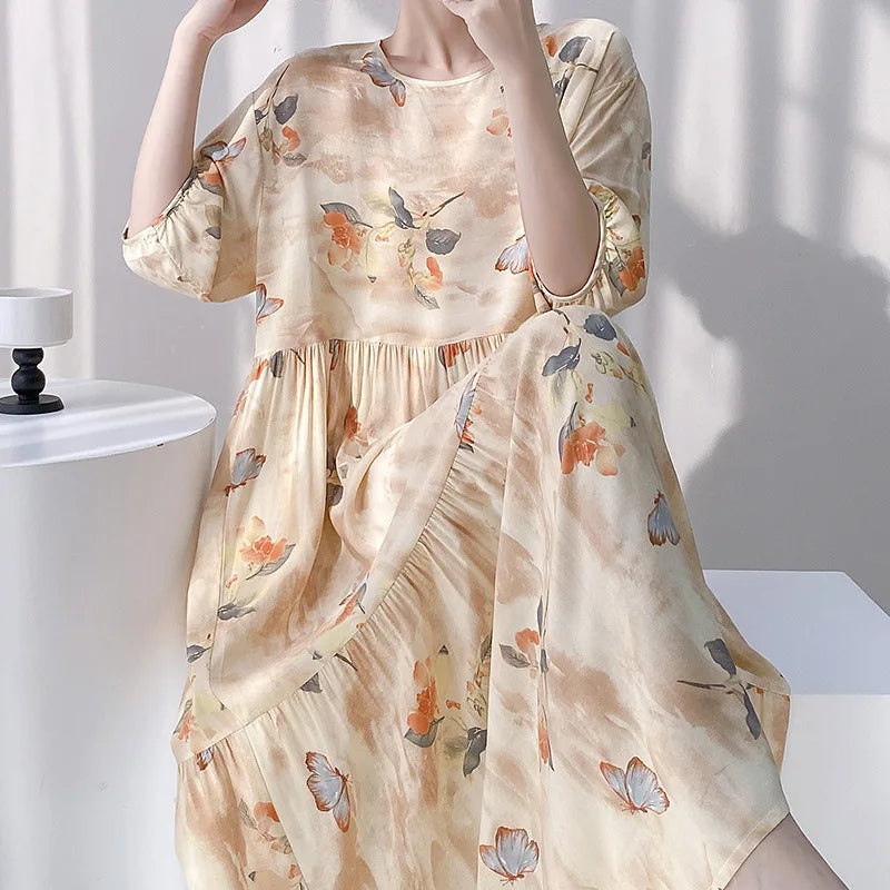 Cotton Floral Nightdress