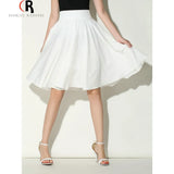 High Waist Pleated Skirt