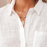 Cotton Linen Summer Shirt