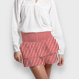 Indie Graphic Mini Skirt