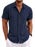 Hemp Lapel Summer Shirt