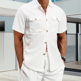 Solid Summer Button-Down