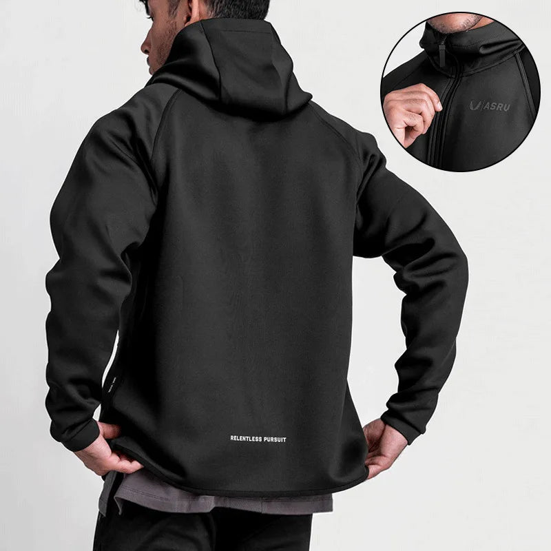 Loose Zipper Gym Hoodie