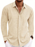 Loose Linen Cotton Shirt
