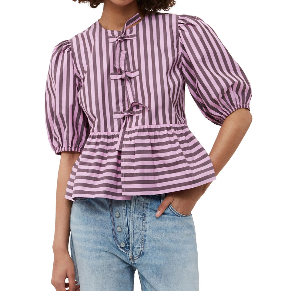 Y2K Peplum Blouse