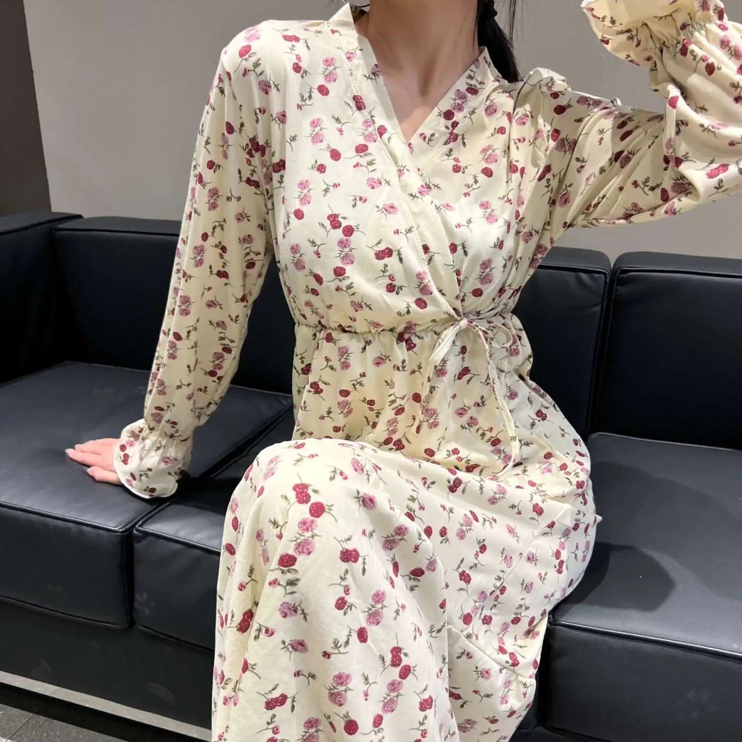 Boho Floral Maxi Dress