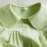 Blue Korean Spring Blouse