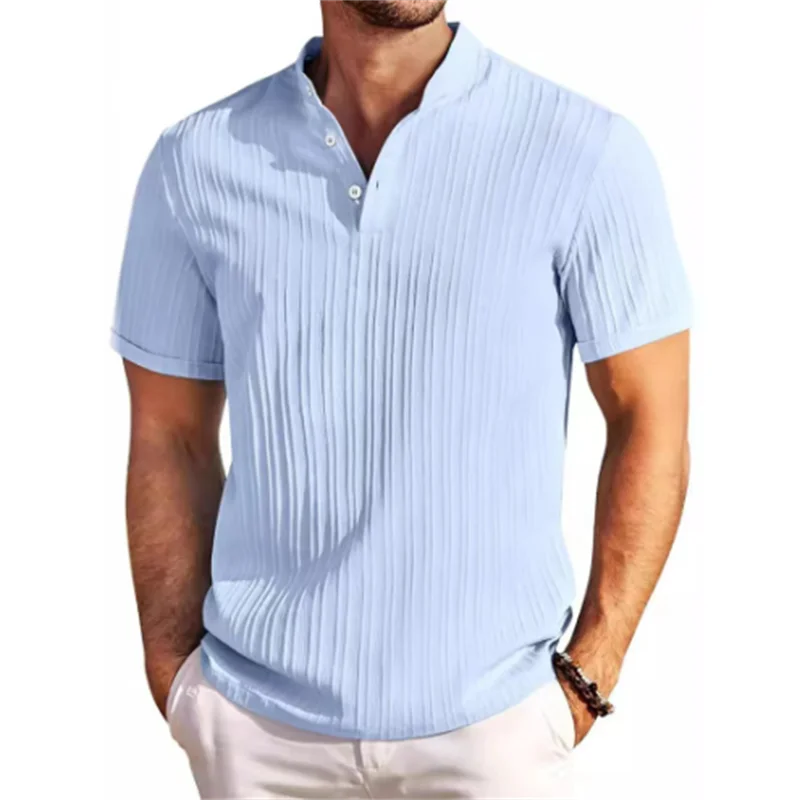 Striped Cotton Linen Shirt