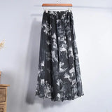Bohemian Chiffon Long Skirt