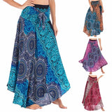 Boho Floral Long Skirt