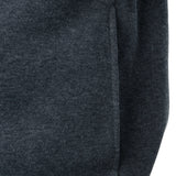 Solid Color Zipper Hoodie