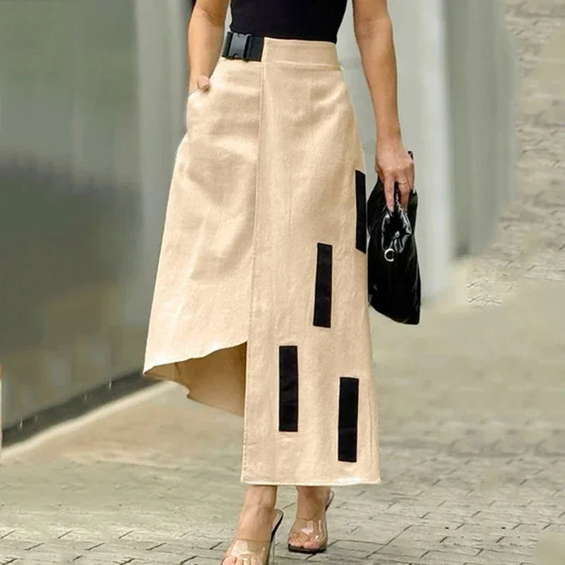 Asymmetric A-Line Skirt
