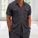 Solid Summer Button-Down