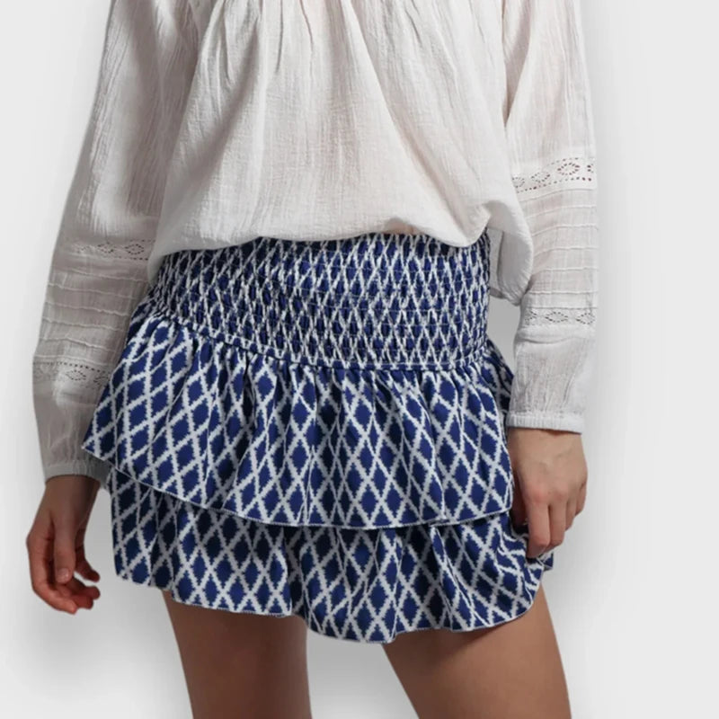 Indie Graphic Mini Skirt