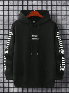 Graphic Cotton Hoodie